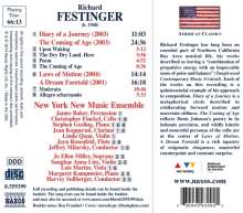 Richard Festinger (geb. 1948): Diary of a Journey, CD