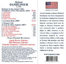 Richard Danielpour (geb. 1956): Darkness in the Ancient Valley (Symphonie in 5 Sätzen), CD
