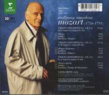Wolfgang Amadeus Mozart (1756-1791): Violinkonzerte Nr.2,3,5, CD