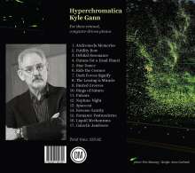 Kyle Gann (geb. 1955): Hyperchromatica für 3 computergesteuerte Klaviere, 2 CDs