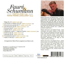 Martin Löhr &amp; Marie-Pierre Langlamet - Faure &amp; Schumann, CD