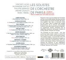 Französische Kammermusik mit Bläsern und Klavier, CD