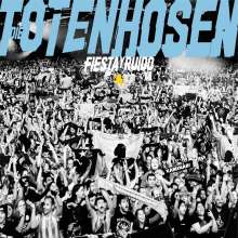 Die Toten Hosen: Fiesta y Ruido: Die Toten Hosen live in Argentinien (180g) (Limitierte Numbered Edition) (Weißes &amp; blaues Vinyl), 2 LPs