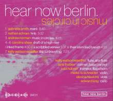 hear now berlin. - music in circle, CD