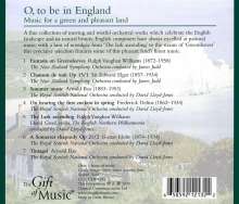 O, to be in England, CD
