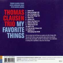 Thomas Clausen (geb. 1949): My Favourite Things, CD