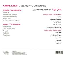 Kamal Keila: Muslims And Christians, CD