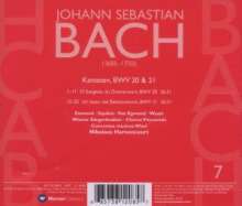 Johann Sebastian Bach (1685-1750): Kantaten BWV 20 &amp; 21, CD