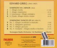 Edvard Grieg (1843-1907): Symphonie c-moll, CD