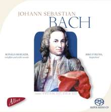 Johann Sebastian Bach (1685-1750): Flötensonaten BWV 1016,1017,1030,1032, Super Audio CD
