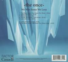 The Once: We Win Some We Lose, CD