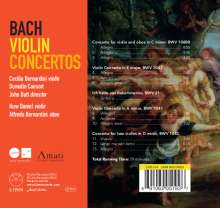 Johann Sebastian Bach (1685-1750): Violinkonzerte BWV 1041-1043, Super Audio CD