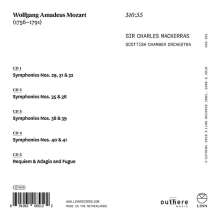 Wolfgang Amadeus Mozart (1756-1791): Symphonien Nr.29,31,32,35,36,38-41, 5 CDs
