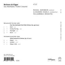 Edward Elgar (1857-1934): Violinkonzert op.61, CD