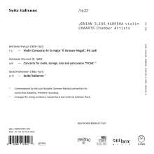 Jonian Ilias Kadesha - Suite Italienne, CD