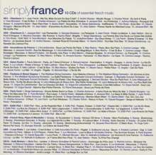 Simply France, 10 CDs