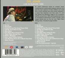Dr. John: Live In Europe 1995 (CD + DVD), 1 CD und 1 DVD