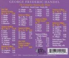 Georg Friedrich Händel (1685-1759): Flötensonaten op.1 Nr.1b,2,4,5,7,9,11, 2 CDs
