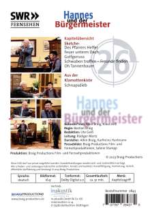 Hannes und der Bürgermeister 26, DVD
