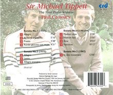 Michael Tippett (1905-1998): Klaviersonaten Nr.1-4, 2 CDs