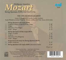 Wolfgang Amadeus Mozart (1756-1791): Streichquintette Nr.5 &amp; 6, CD