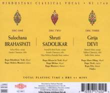 Indische klassische Musik, 3 CDs
