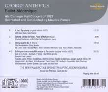 George Antheil (1900-1959): Ballet Mecanique, CD