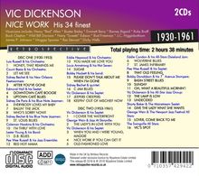 Vic Dickenson (1906-1984): Nice Work: His 34 Finest, 2 CDs
