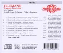 Georg Philipp Telemann (1681-1767): Trompetenkonzerte, CD