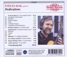 Stepan Rak (geb. 1945): Dedications, CD