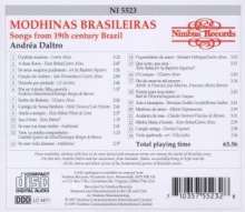 Andrea Daltro sings Modhinas from Brazil, CD