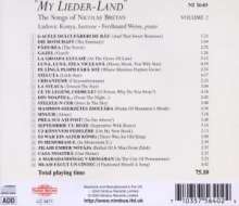 Nicolae Bretan (1887-1968): Lieder Vol.2 "My Lieder-Land", CD
