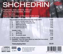 Rodion Schtschedrin (geb. 1932): Sonate für Cello &amp; Klavier (1996), CD