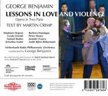 George Benjamin (geb. 1960): Lessons in Love and Violence, 2 CDs