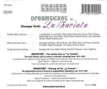 Dreamticket to La Traviata, CD