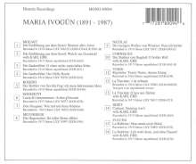 Maria Ivogün singt Arien, CD