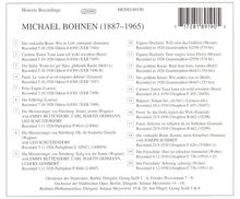 Michael Bohnen singt Arien und Lieder Vol.1, CD