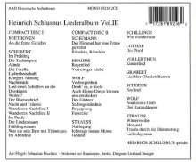 Heinrich Schlusnus - Liederalbum Vol.3, 2 CDs
