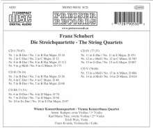Franz Schubert (1797-1828): Streichquartette Nr.1-15, 5 CDs