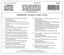 Herbert Alsen singt Arien &amp; Lieder, CD