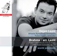 Johannes Brahms (1833-1897): Klavierkonzert Nr.3 (nach dem Violinkonzert op.77), Super Audio CD