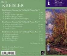 Ludwig van Beethoven (1770-1827): Violinsonaten Nr.5,9,10, CD