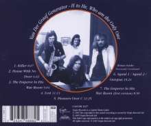 Van Der Graaf Generator: H To He Who Am The Only One, CD