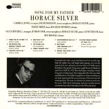 Horace Silver (1933-2014): Song For My Father (Rudy Van Gelder Remasters), CD