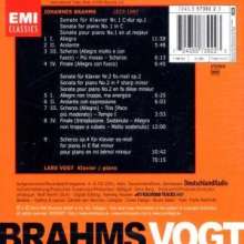 Johannes Brahms (1833-1897): Klaviersonaten Op.1+op., CD