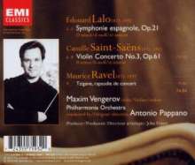 Maxim Vengerov - Französische Violinkonzerte, CD