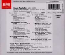Serge Prokofieff (1891-1953): Violinkonzerte Nr.1 &amp; 2, 2 CDs