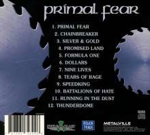Primal Fear: Primal Fear, CD
