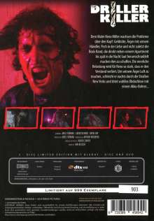 The Driller Killer (Blu-ray &amp; DVD im Mediabook), 1 Blu-ray Disc und 1 DVD