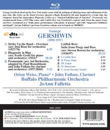 George Gershwin (1898-1937): Rhapsody in Blue für Klavier &amp; Orchester (arr.F.Grofé), Blu-ray Audio